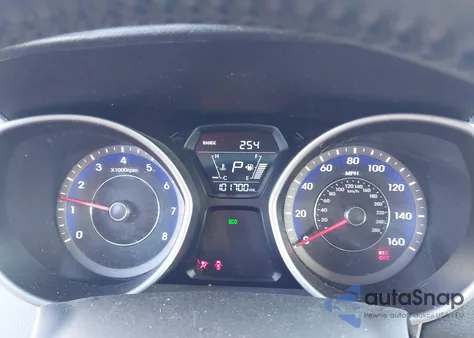 2014 Hyundai Elantra Limited from USA, damaged, VIN KMHDH4AE4EU107527